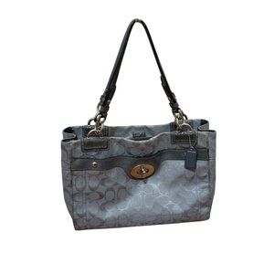 Coach Gray Shoulder Bag